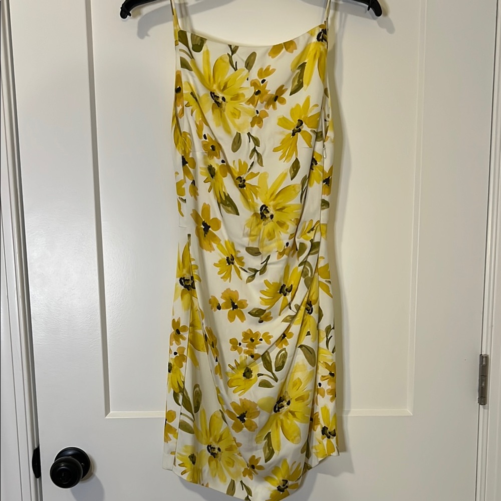 Bec and Bridge Floral Yellow Dress